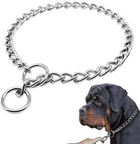 img 4 attached to Freezx Dog Choke Collar Slip P Chain - Heavy Chain Dog Titan Training Choke Collars