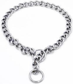 img 3 attached to Freezx Dog Choke Collar Slip P Chain - Heavy Chain Dog Titan Training Choke Collars