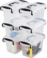 kiddream clear plastic latching storage logo