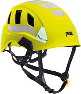 petzl strato vent hi viz yellow logo