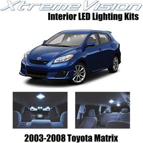 img 4 attached to 🚗✨ Upgrade Your Toyota Matrix Interior with XtremeVision LED Kit (2003-2008) - Cool White, 6-Piece Set + Installation Tool