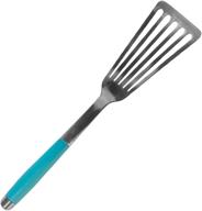 🐠 toadfish ultimate fish spatula: top-notch stainless steel metal turner for grilling & kitchen - ideal for cooking seafood! logo