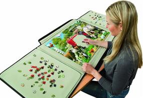img 4 attached to 🧩 Portapuzzle Premium Puzzleboard - 1000 Jumbo Size