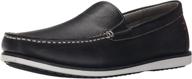 hush puppies bob portland leather men's shoes in loafers & slip-ons logo