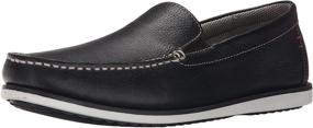 img 4 attached to Hush Puppies Bob Portland Leather Men's Shoes in Loafers & Slip-Ons