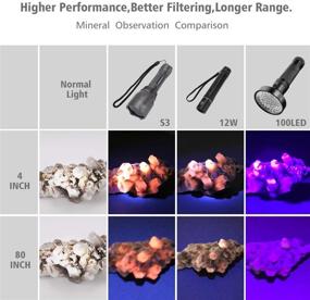 img 3 attached to 🔦 LUMENSHOOTER S3 365nm UV Flashlight: Perfect for Resin Curing, Rock Searching, Scorpion & Pet Urine Finding