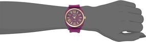 img 3 attached to ⌚ Стильные женские часы TKO Purple Silicone Boyfriend с кварцевым механизмом - Milano III