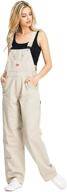 👖 revolt womens juniors straight overalls: trendy jumpsuits, rompers & overalls for women's clothing logo