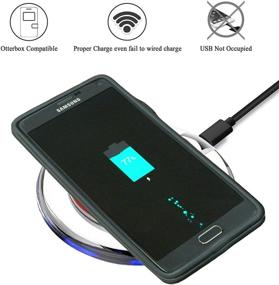 img 2 attached to 📱 Samsung Galaxy Note 4 Wireless Charging Receiver, YOUSHARES Built-in Qi Module Card for Universal Wireless Charging with Anywire Charger