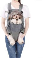 🐶 lifeunion hands-free adjustable dog carrier backpack for medium dogs cats – ideal for travel, hiking, and motorcycle rides logo