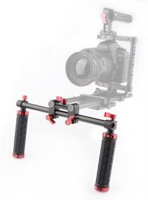 img 2 attached to 📷 Optimized CAMVATE Camera Handle Grips Support Kit for DSLR Camera and Camcorder Shoulder Rig