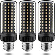 💡 yiizon led corn bulbs e26 25w 200w equivalent warm white light bulbs - 3 pack логотип