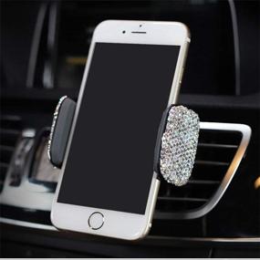 img 2 attached to Rhinestone Interior Decoration Universal Ignition Portable Audio & Video