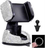 rhinestone interior decoration universal ignition portable audio & video logo