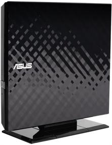 img 1 attached to 🔥 Highly Reliable Asus 8X External Slim DVD+/-RW Drive SDRW-08D2S-U - Retail (Black) - Top Performance and Convenience
