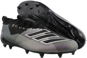 img 3 attached to 👟 Кроссовки для мужчин Adidas Adizero Black Metallic для занятий спортом футболом.