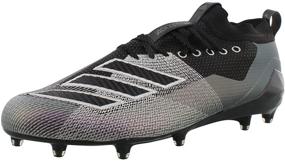 img 4 attached to 👟 Кроссовки для мужчин Adidas Adizero Black Metallic для занятий спортом футболом.