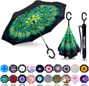 img 2 attached to ☂️ Stay dry in style with the MRTLLOA Inverted Umbrella - Waterproof and Windproof