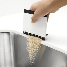 img 2 attached to 🧽 KOHLER White Multi-Purpose Kitchen Sink Squeegee and Countertop Brush