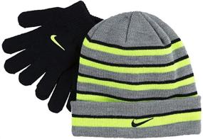 img 1 attached to Nike Futura Foldover Beanie 9A2837 KE4 Boys' Accessories for Hats & Caps
