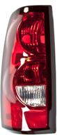 🚗 chevrolet silverado left replacement tail lamp - tyc 11-5852-91 logo