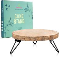 🌲 tree stand timber dessert table logo