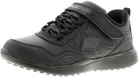 img 4 attached to 👟 Stylish Skechers MICROSTRIDES School Sneaker - Perfect for Little Girls' School Uniforms!