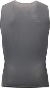 img 3 attached to bpbtti Men's Sleeveless Cycling Base Layer Bike Undershirt - Breathable, Superlight & Moisture Wicking