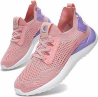 running walking sneakers breathable lightweight women's shoes for athletic logo