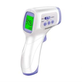 img 4 attached to 🌡️ Amerzam Non Contact Forehead Infrared Thermometer for Adults – Accurate Touchless Temperature Readings for Baby, Kids, and More (Purple)
