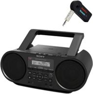 🎶 sony bluetooth portable cd player stereo sound system bundle with digital tuner am/fm radio, mega bass reflex stereo sound system, and neego wireless bluetooth receiver included logo