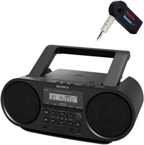 img 3 attached to 🎶 Sony портативный CD-плеер с Bluetooth, стерео-система с Цифровым Тюнером AM/FM радио, мощная басовая рефлексная стерео-система и беспроводной Bluetooth-приемник NeeGo в комплекте.