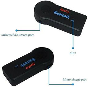img 1 attached to 🎶 Sony портативный CD-плеер с Bluetooth, стерео-система с Цифровым Тюнером AM/FM радио, мощная басовая рефлексная стерео-система и беспроводной Bluetooth-приемник NeeGo в комплекте.
