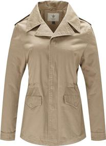 img 4 attached to WenVen Womens Military Versatile Anorak Jacket