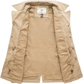 img 1 attached to WenVen Womens Military Versatile Anorak Jacket