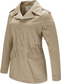 img 3 attached to WenVen Womens Military Versatile Anorak Jacket