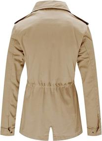 img 2 attached to WenVen Womens Military Versatile Anorak Jacket