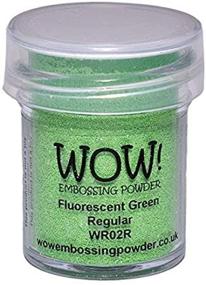 img 1 attached to 15ml Fluorescent Green Wow Embossing Powder