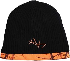 img 3 attached to EDTREK Reversible Acrylic Fleece Beanie Hat - High Performance Cold Weather Camo Knit Hats