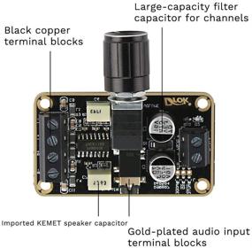 img 3 attached to 🔊 Acxico 1Pcs PAM8406 Digital Class D Amplifier Board: 5W+5W Dual Channel Stereo Audio Module for DIY Speaker Sound System