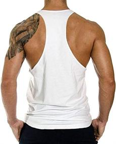 img 2 attached to GZXISI Bodybuilding Stringer Workout Sleeveless Sports & Fitness