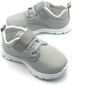 img 2 attached to Breathable Fashion Sneakers for Baby & Toddler Boys & Girls: Bless Children Walking & Running Shoes