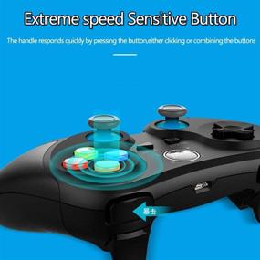 img 2 attached to 🎮 IPEGA PG-9157 Wireless 4.0 Gamepad Trigger: Ultimate Pubg Controller for Android/iOS devices and Smart TV