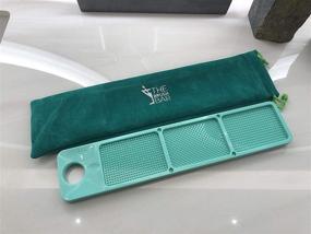 img 2 attached to 🧼 Makeup Brush Cleaner Mat - Brush Cleaning Mat for Efficient Brush Cleansing - Makeup Brush Cleanser - Makeup Cleaning Pad - Deep Cleansing for Foundation Brushes - The Ultimate Makeup Brush Exfoliator