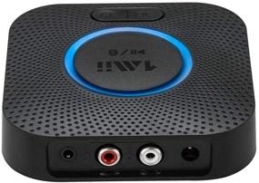 img 2 attached to 🎧 Улучшите звук вашей домашней аудиосистемы с помощью Bluetooth-приемника 1Mii - адаптера HiFi Bluetooth 5.0 для объемного звука 3D и низкой задержки aptX