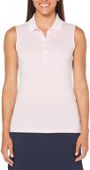 👕 stay cool and stylish with callaway performance sleeveless micro hex teaberry men's clothing and shirts logo