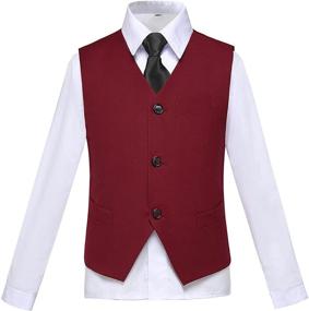 img 2 attached to Lycody Communion Toddler Wedding Boys' Clothing: Complete Suits & Sport Coats