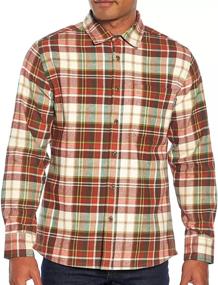 img 2 attached to Eddie Bauer Bristol Flannel Shirt Men's Clothing and Shirts