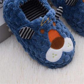 img 1 attached to TSAITINTIN Animal Slippers for Toddler Boys