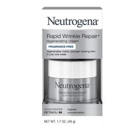 img 4 attached to 💆 Крем Neutrogena Rapid Wrinkle Repair - бесароматная 1,7 унции (50 мл) - 2 штуки